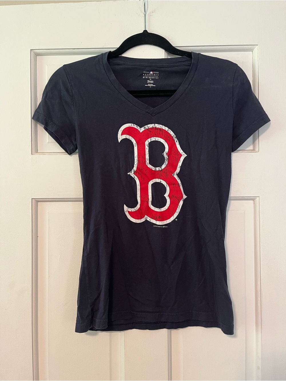 Boston Red Sox Navy B Short Sleeve T Shirt